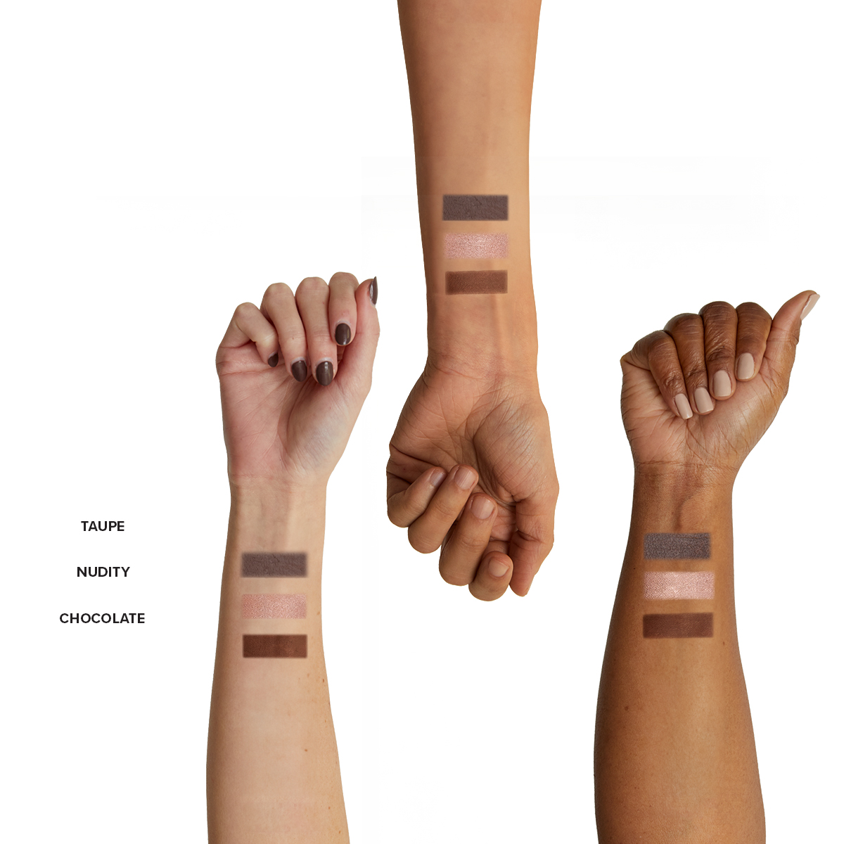 NUDE MATTE EYES 3PC MINI KIT (SET DE BÁLSAMOS MULTI-USOS)